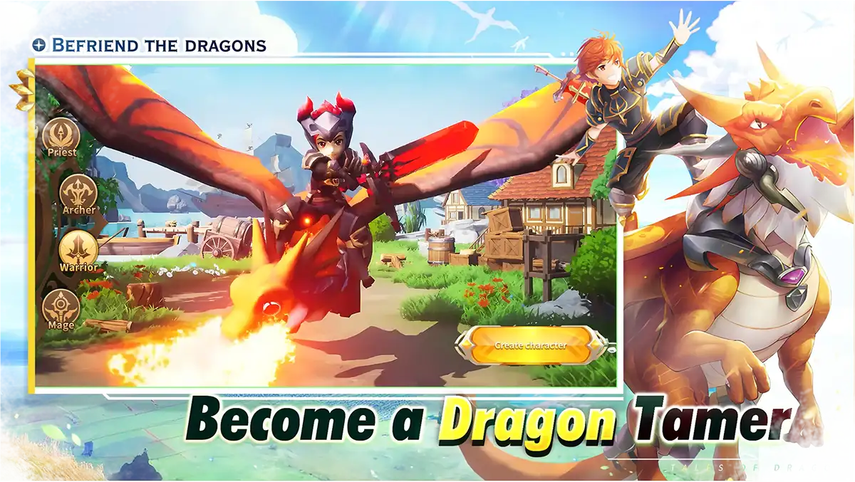 Dragon Saga │ Become a Dragon Tamer