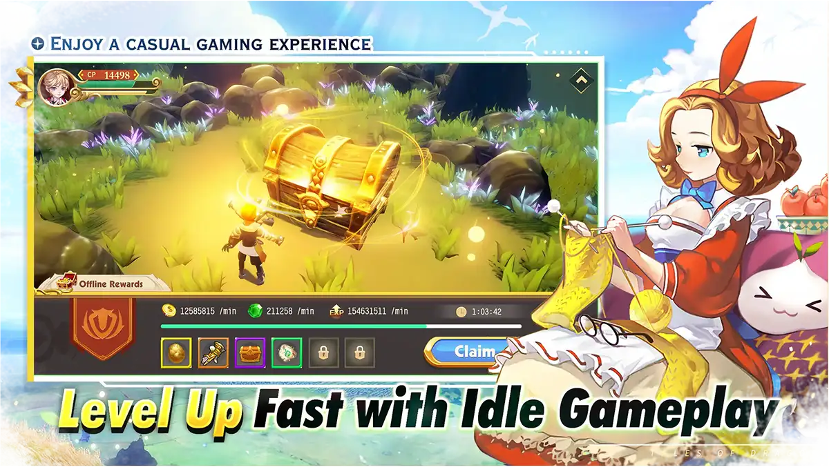 Dragon Saga │ Level Up Fast with Idle Gameplay